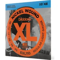 Daddario EXL110 Nickel Wound Electric Guitar Strings Regular Light 10-46