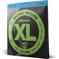 Daddario EXL165 Nickel Wound Bass Guitar Strings Custom Light 45-105 Long Scale