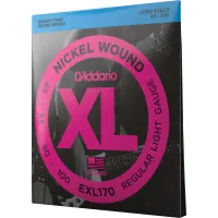 Daddario EXL170 Nickel Wound Bass Guitar Strings Light 45-100 Long Scale