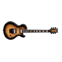 Dean TB Select Floyd QM Natural Black Burst