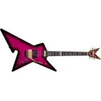 Dime Guitarz CULPRIT BLACKTOOTH PURPLE BURST FLAME