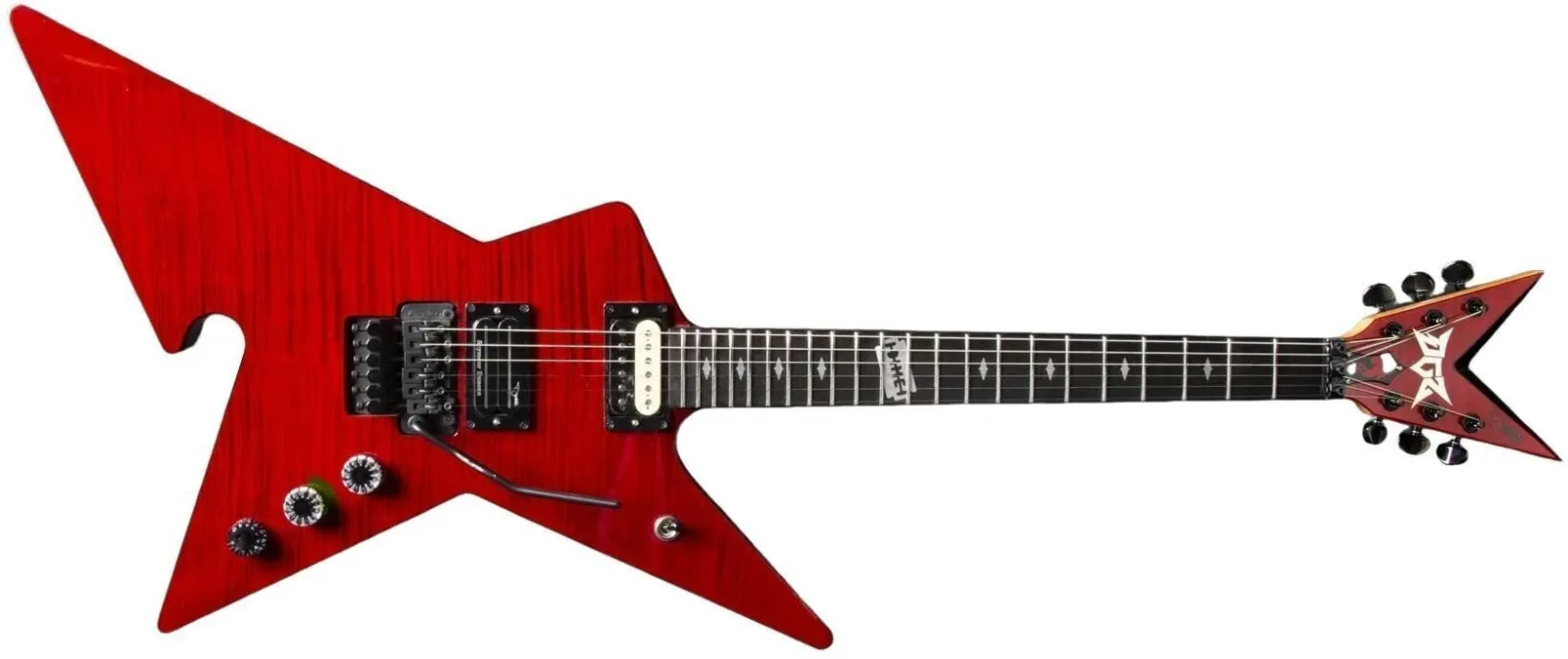 Dime Guitarz CULPRIT CHERRY BOMB WINE FLAME