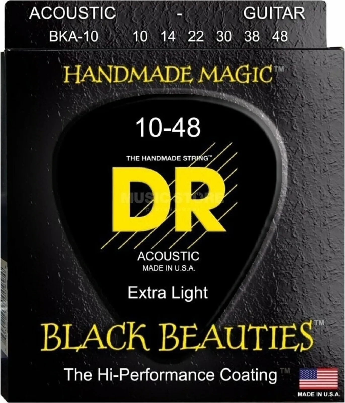 DR Strings BKA-10 akusztikus gitár húr