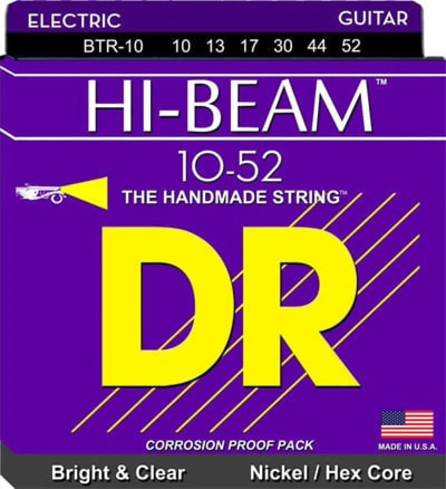 DR Strings BTR-10 Electric Guitar Strings
