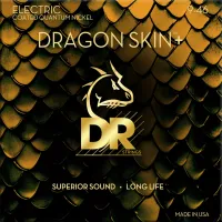DR Strings Dragon Skin+ Coated Light to Medium 9-46 Electric Guitar Strings