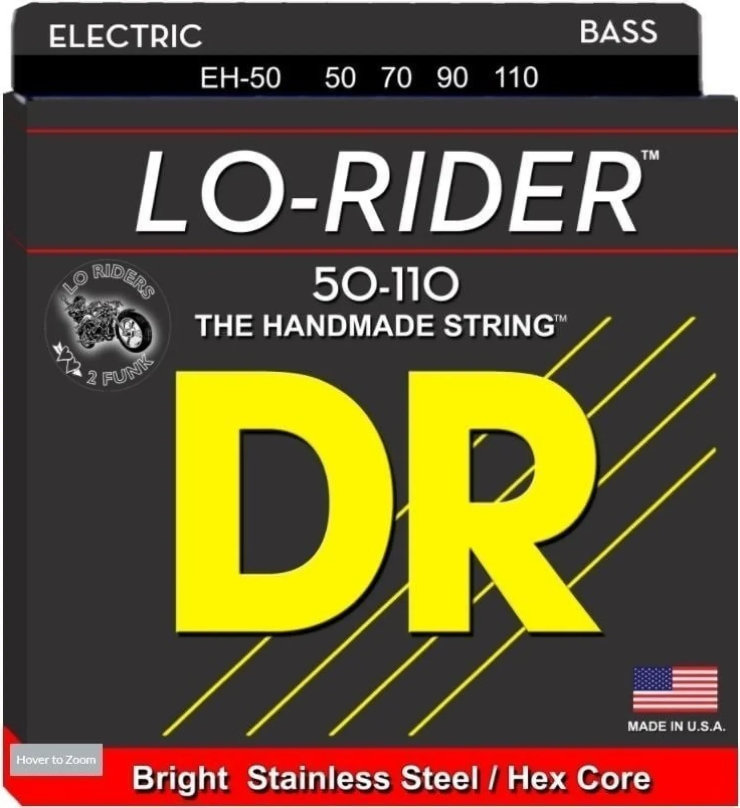 DR Strings EH-50 basszusgitár húr