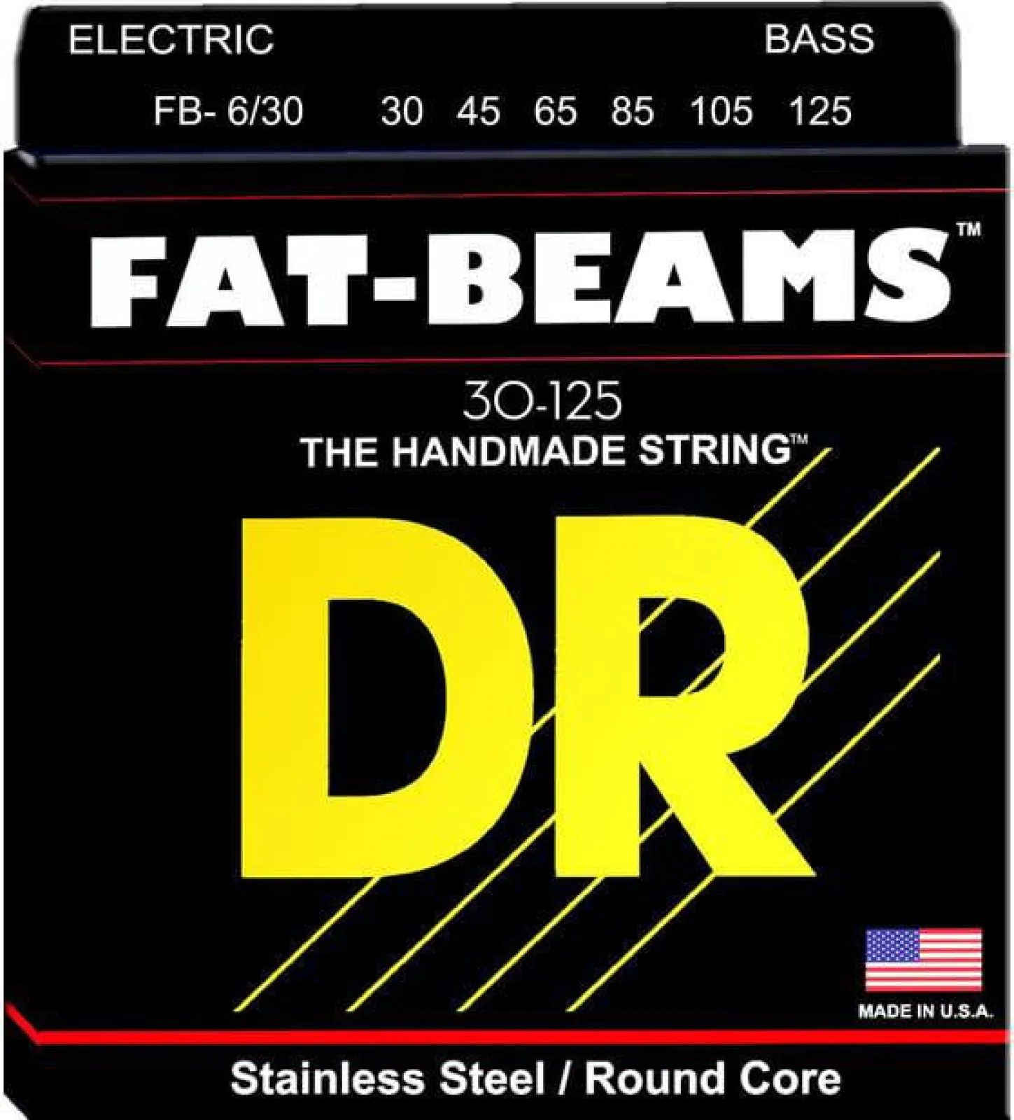 DR Strings Fat Beams FB6-30 6-húros basszusgitár húr