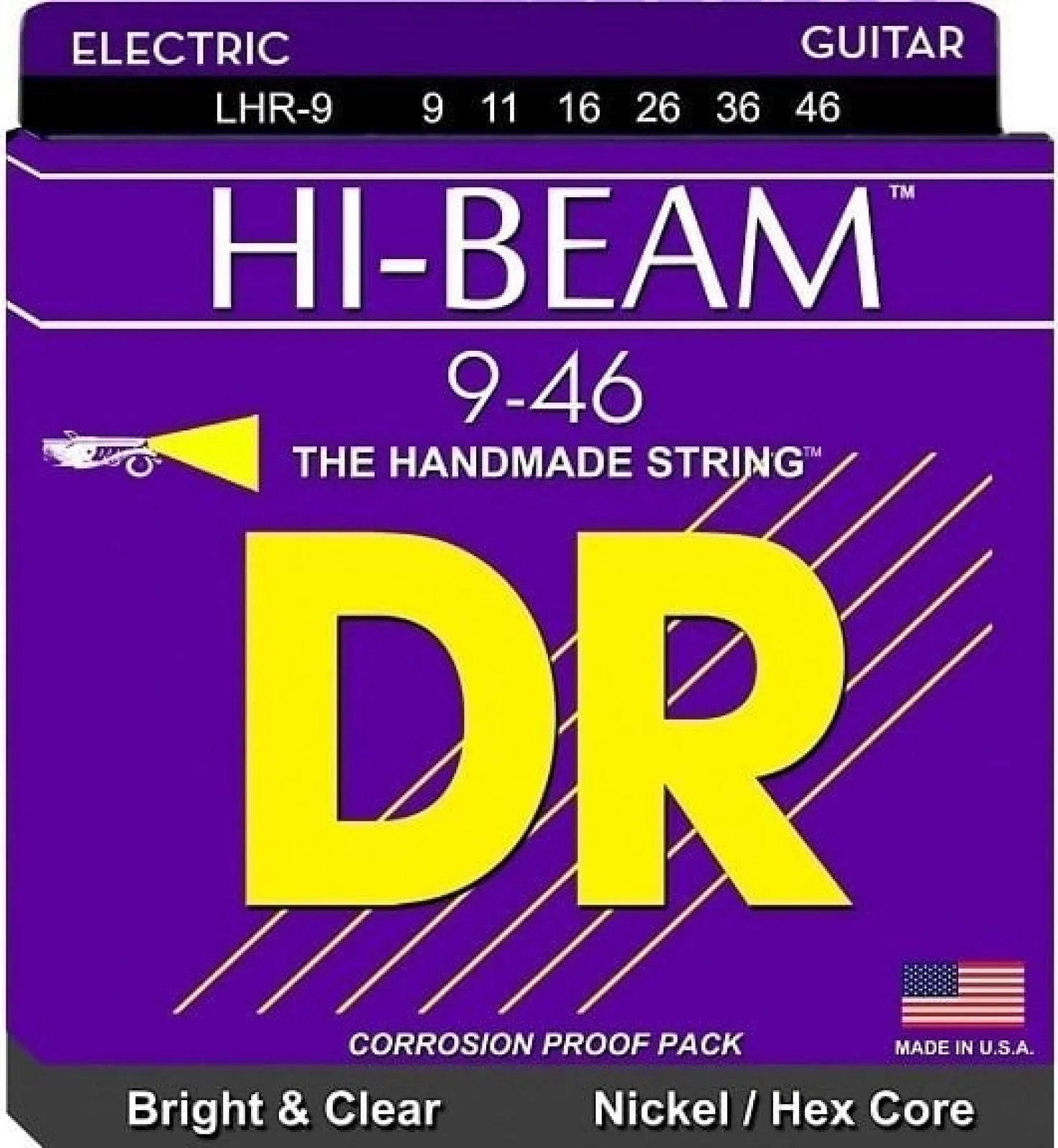 DR Strings LHR-9/46 Electric Guitar Strings