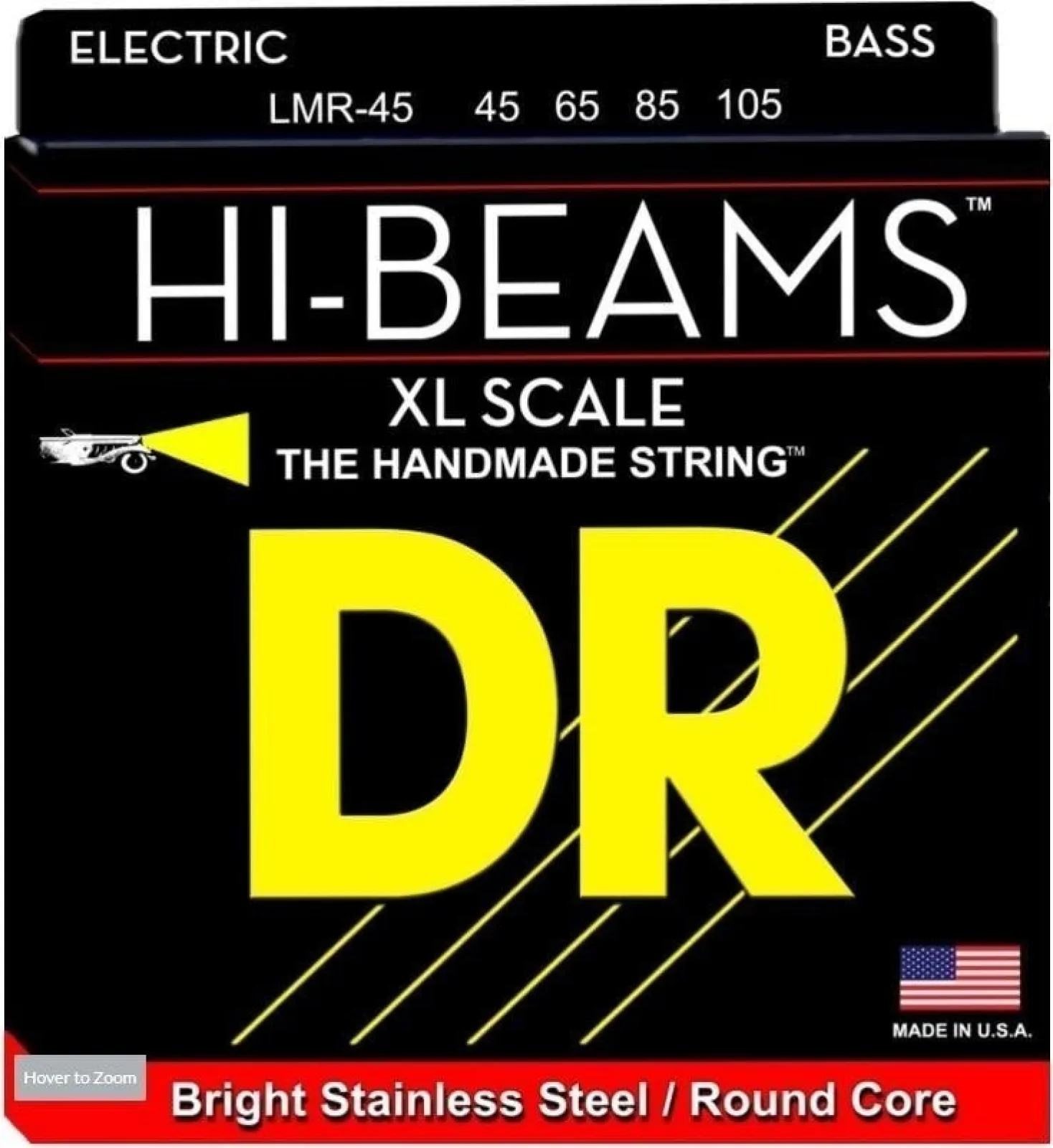 DR Strings LMR-45 bass guitar string set