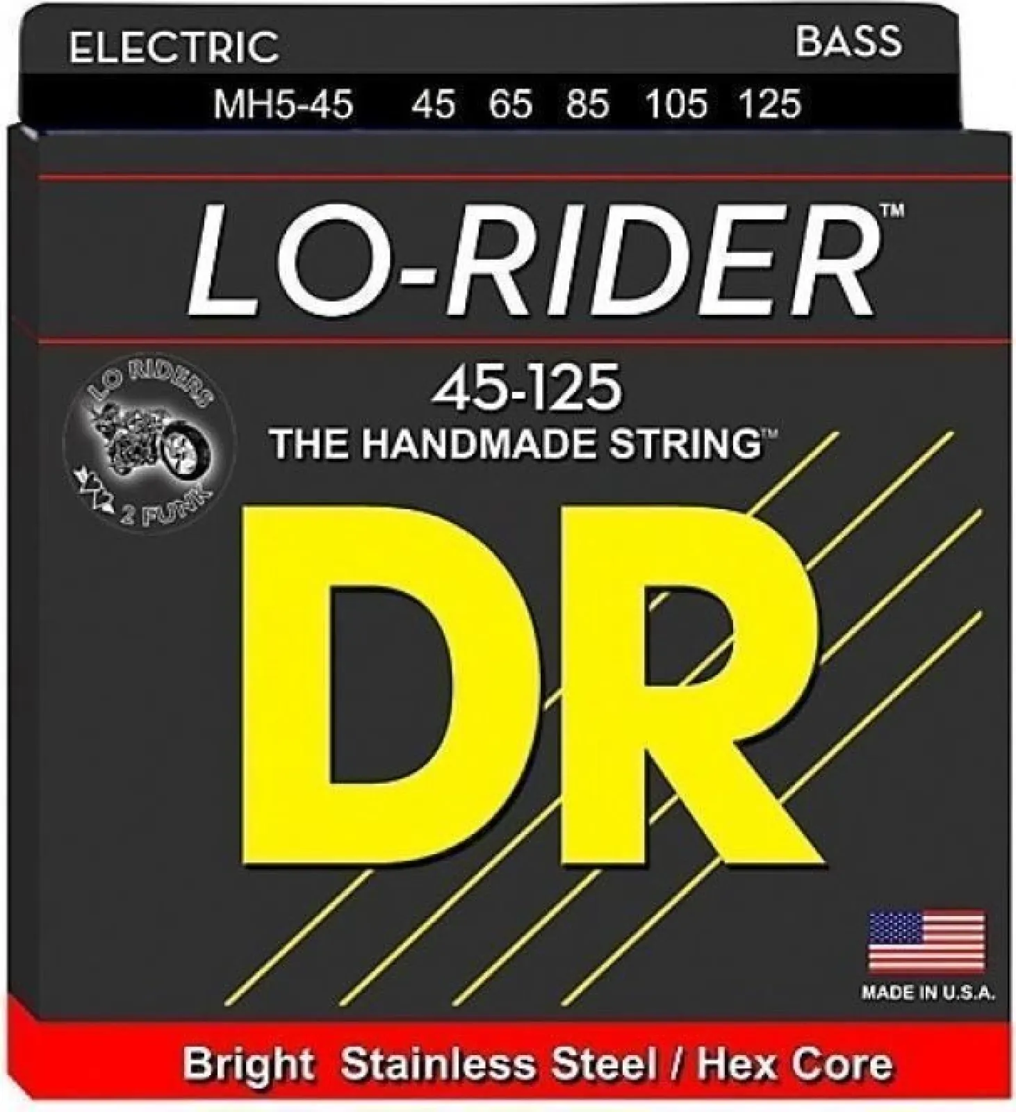 DR Strings MH5-45 5-String Bass Guitar String