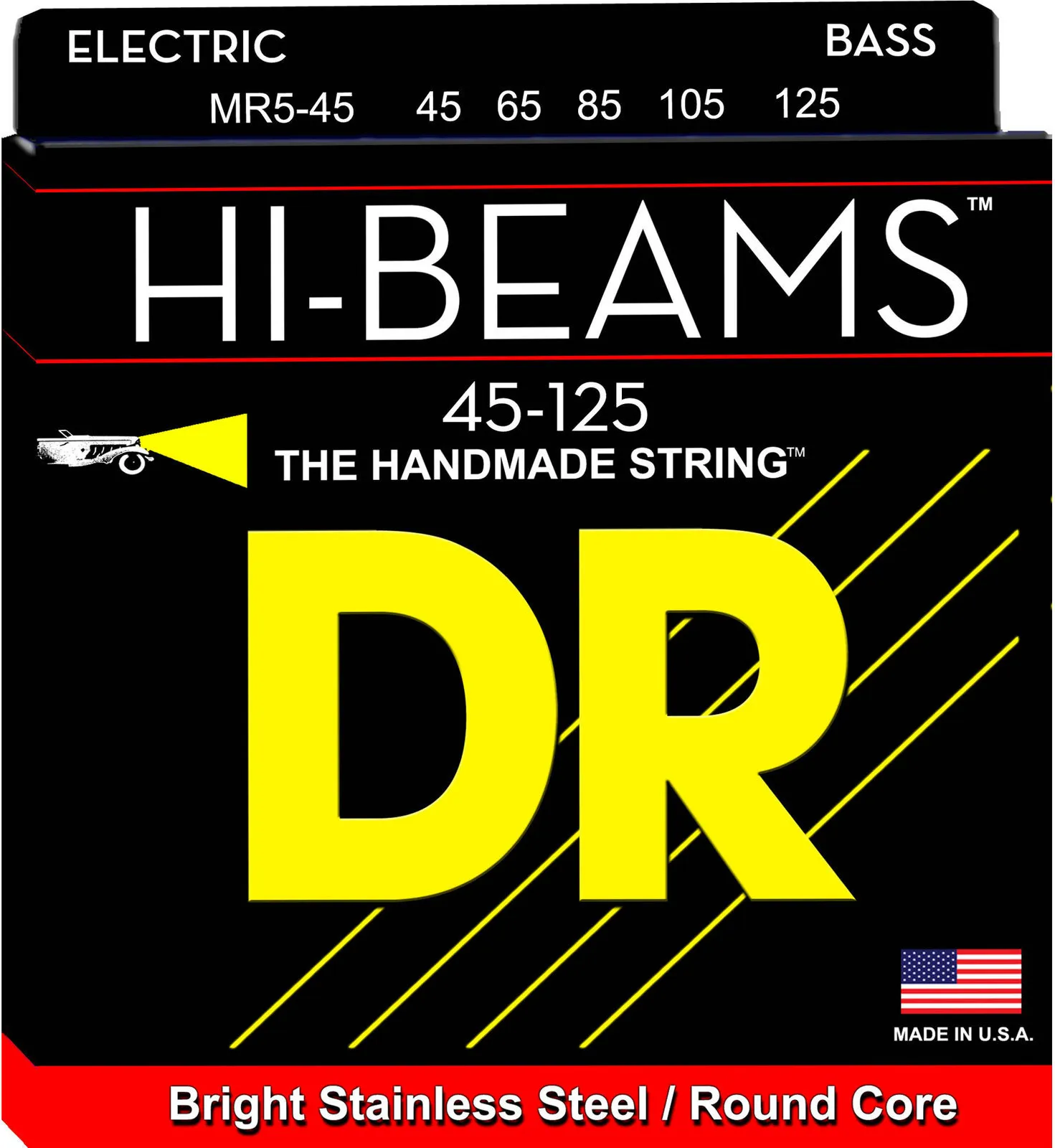 DR Strings MR5-45-125 5-string bass guitar string