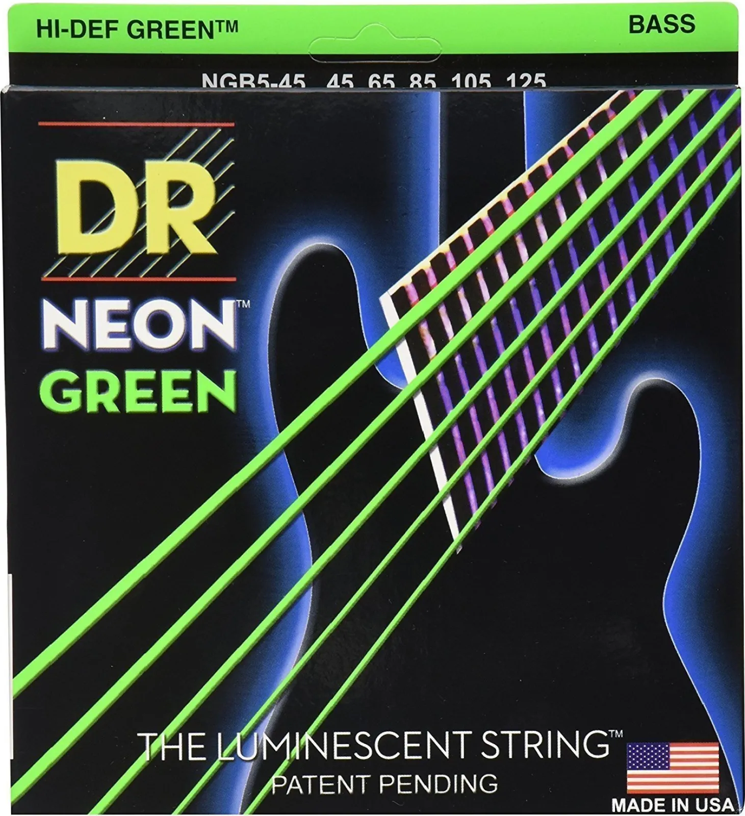 DR Strings NGB5-45 5-string bass guitar string