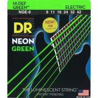 DR Strings NGE-9 Neon Electric Guitar String