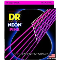 DR Strings NPA-12 HiDef Neon Acoustic Guitar Strings