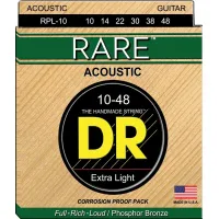 DR Strings RPL-10 Rare Acoustic Guitar Strings