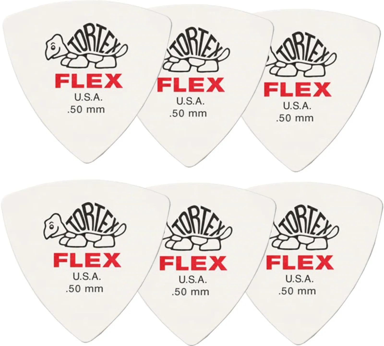Dunlop 456P 0.50 Tortex Flex Triangle Pengető