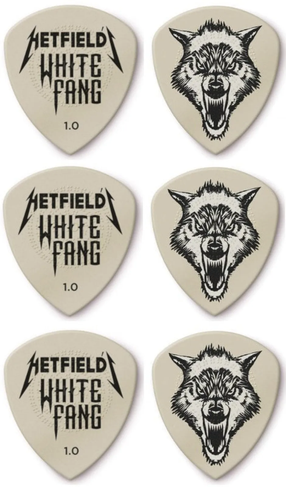 Dunlop James Hetfield Custom Flow 1.00 6 Picks