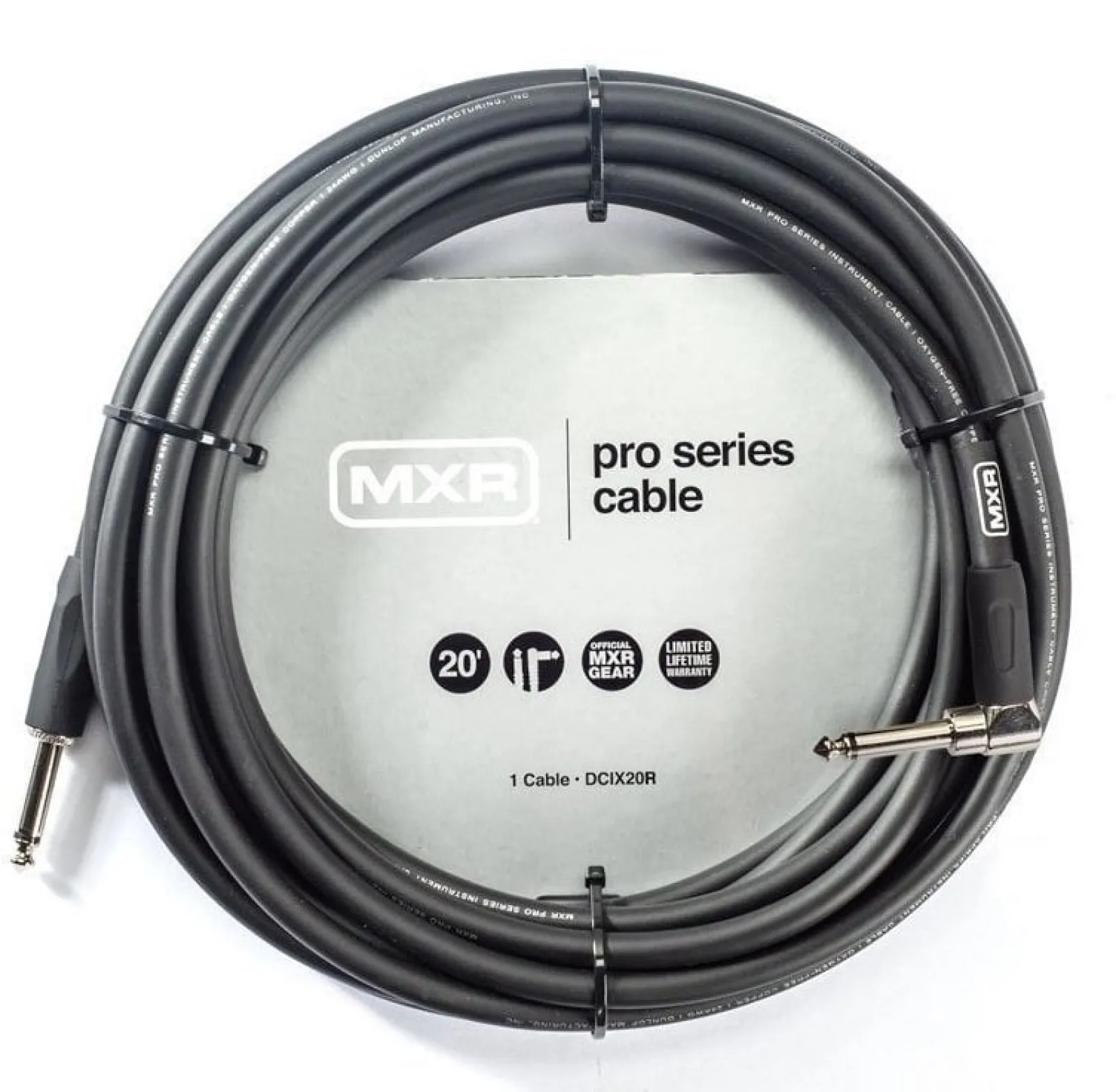 Dunlop MXR DCIX20R PRO 6 m Straight - Plug Instrument Cable