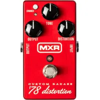 Dunlop MXR M78 Custom Badass 78 Distortion Effect Pedal