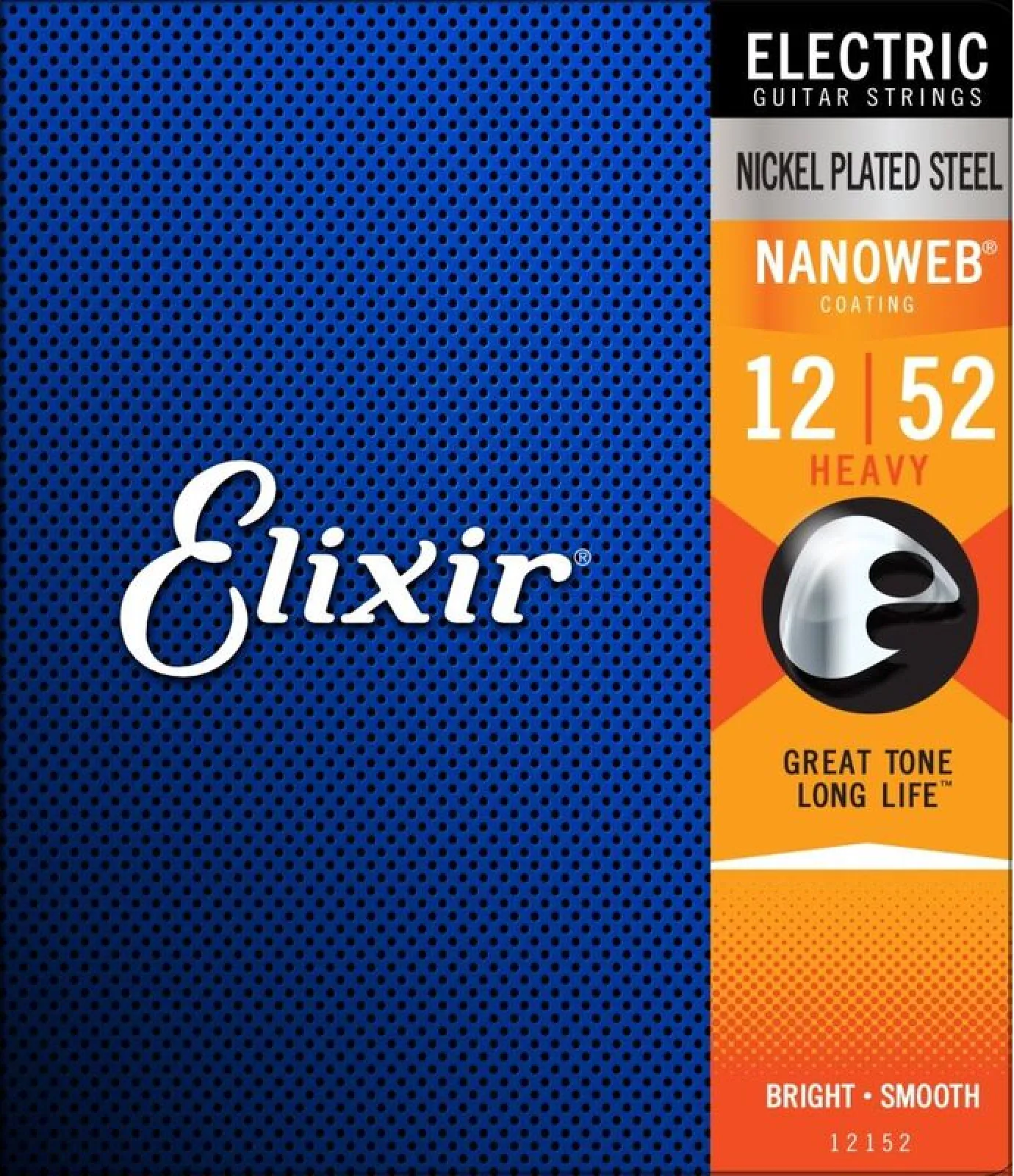 <Elixir 12152 NanoWeb elektromos gitárhúr 10-52>