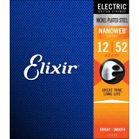 <Elixir 12152 NanoWeb Electric Guitar Strings 10-52>