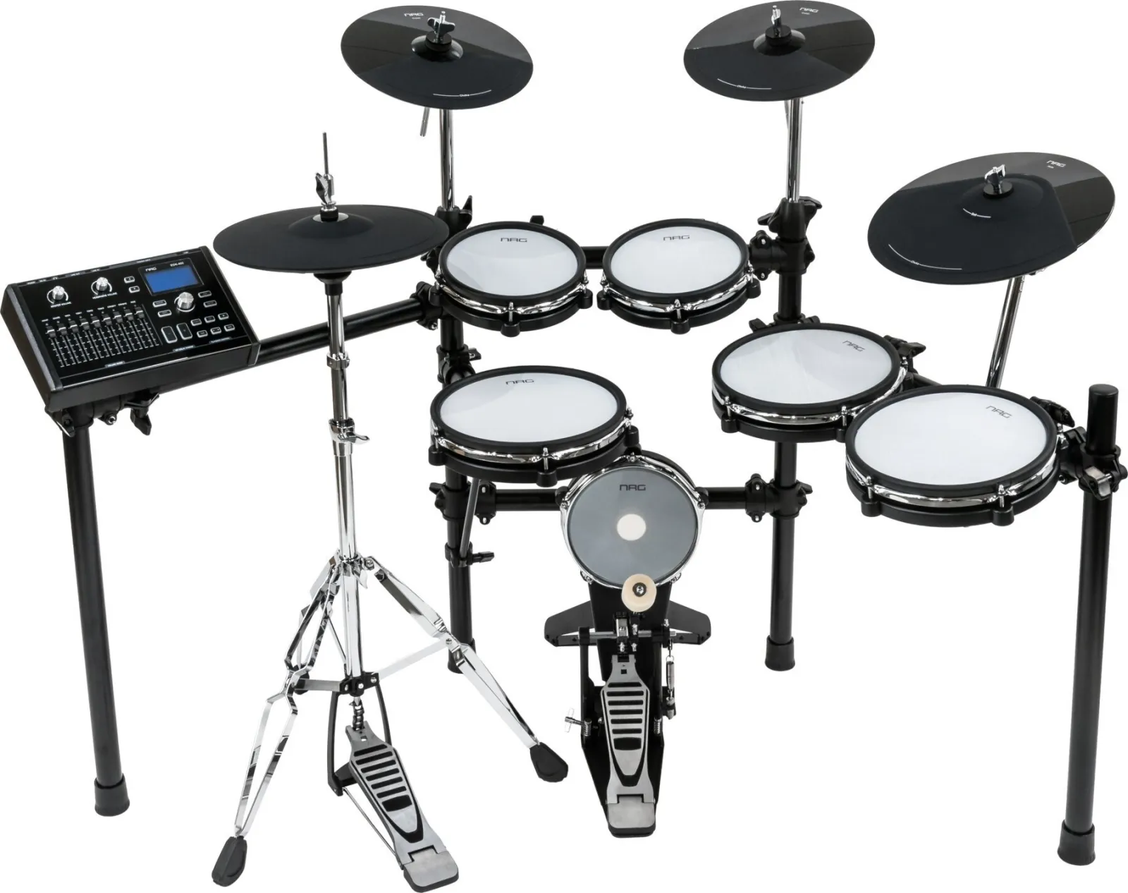 NRG EDK-400 Studio Kit Black Electric Drum Set