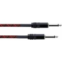 Cordial EI 3 PP-TWEED-RD 3 m Straight - Straight Instrument Cable