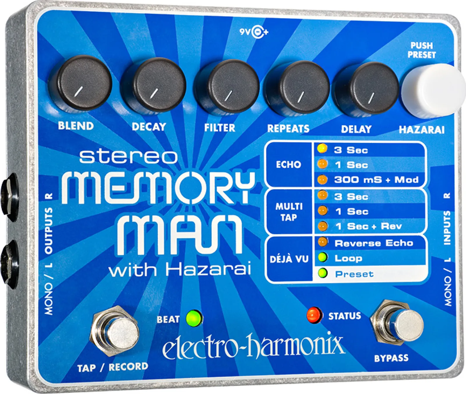 Electro Harmonix Stereo Memory Man with Hazarai
