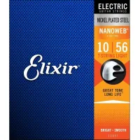 Elixir 12057 7-String NanoWeb Electric Guitar Strings 10-56