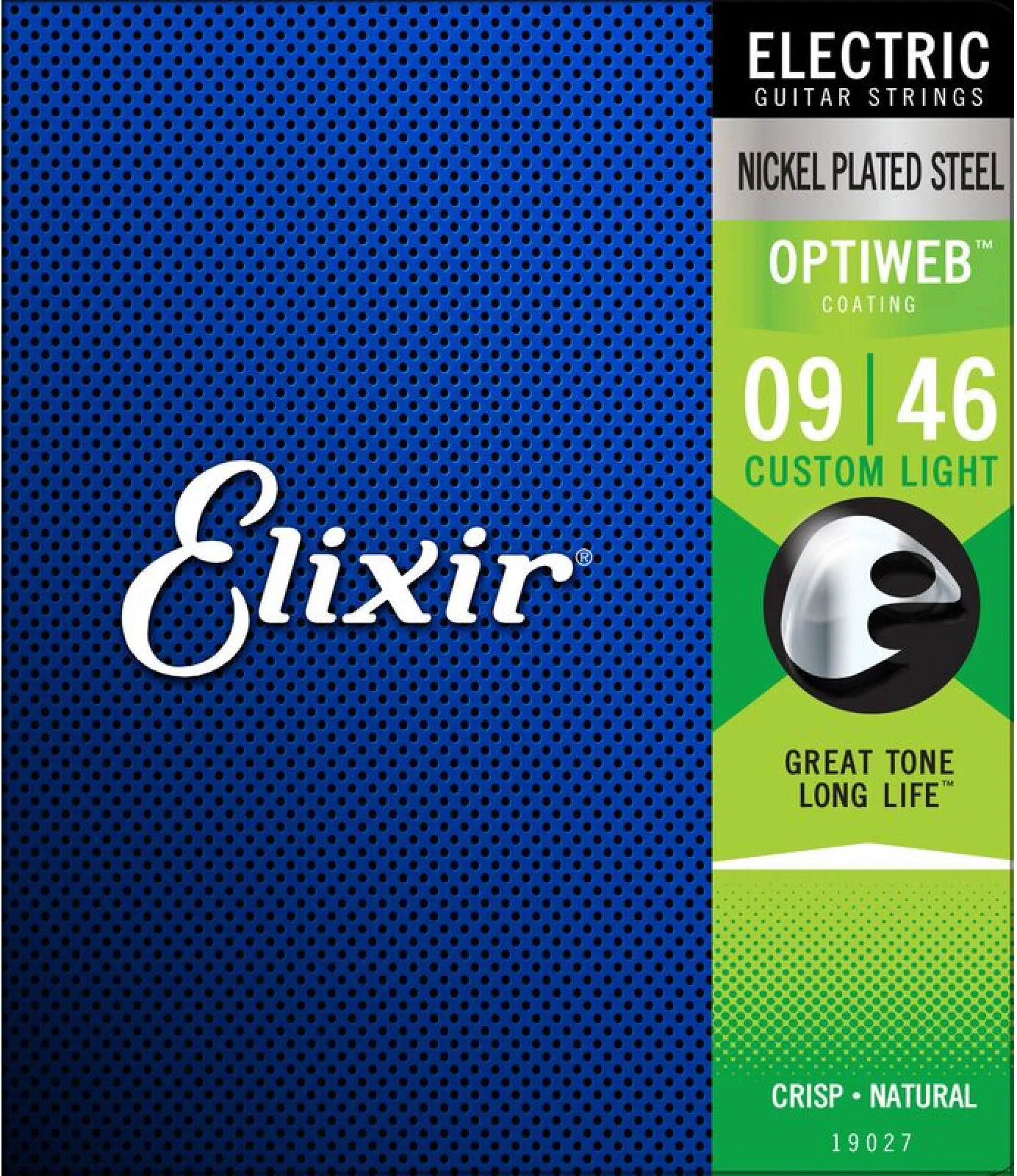 Elixir 19027 OptiWeb elektromos gitárhúr 09-46
