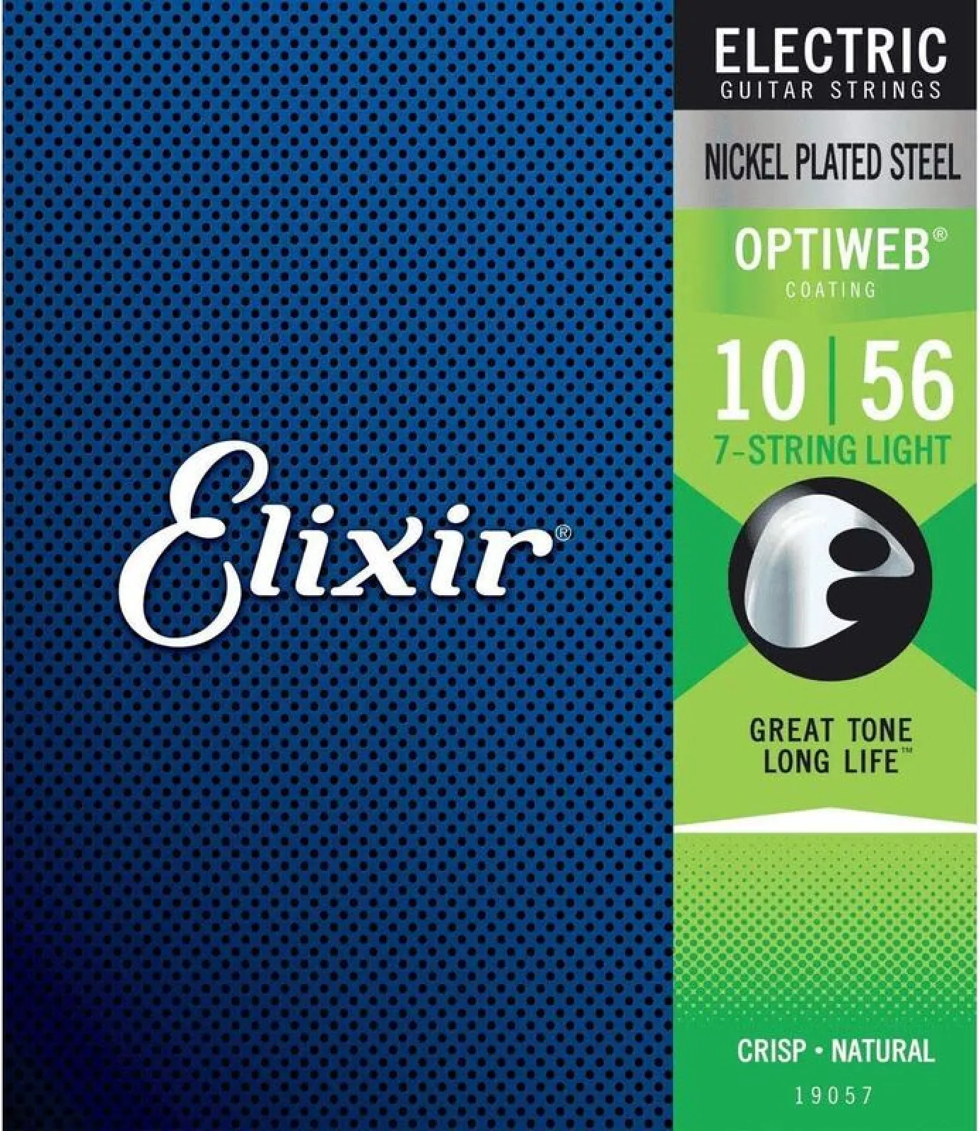 Elixir 19057 OptiWeb 7 húros elektromos gitárhúr 10-56