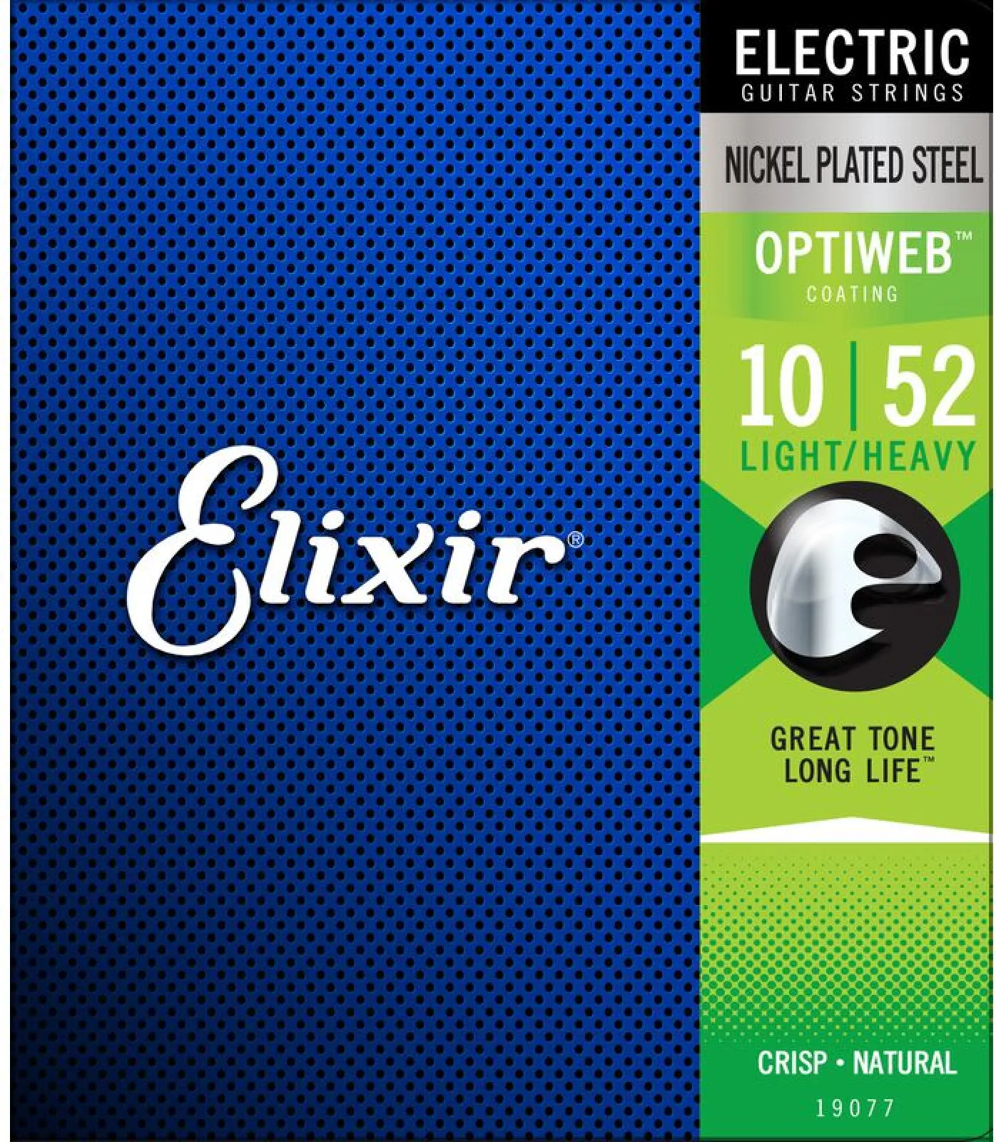 Elixir 19077 OptiWeb elektromos gitárhúr 10-52