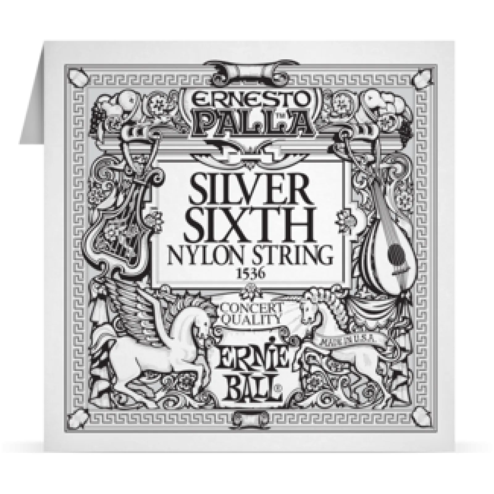 Ernie Ball Classical Single Silver E6 String