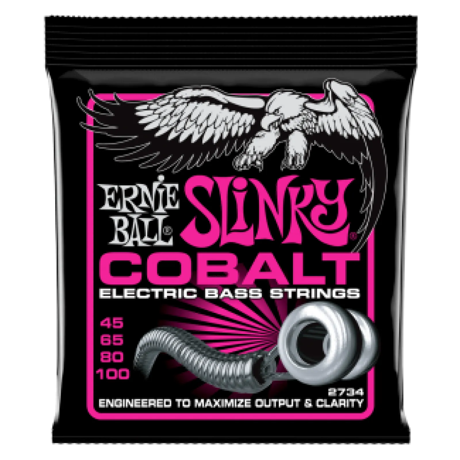 Ernie Ball Cobalt Super Slinky Bass 45-100