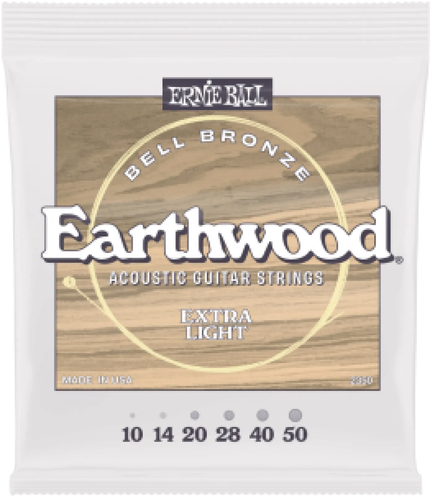 Ernie Ball EARTHWOOD BELL BRONZE EXTRA LIGHT 10-50