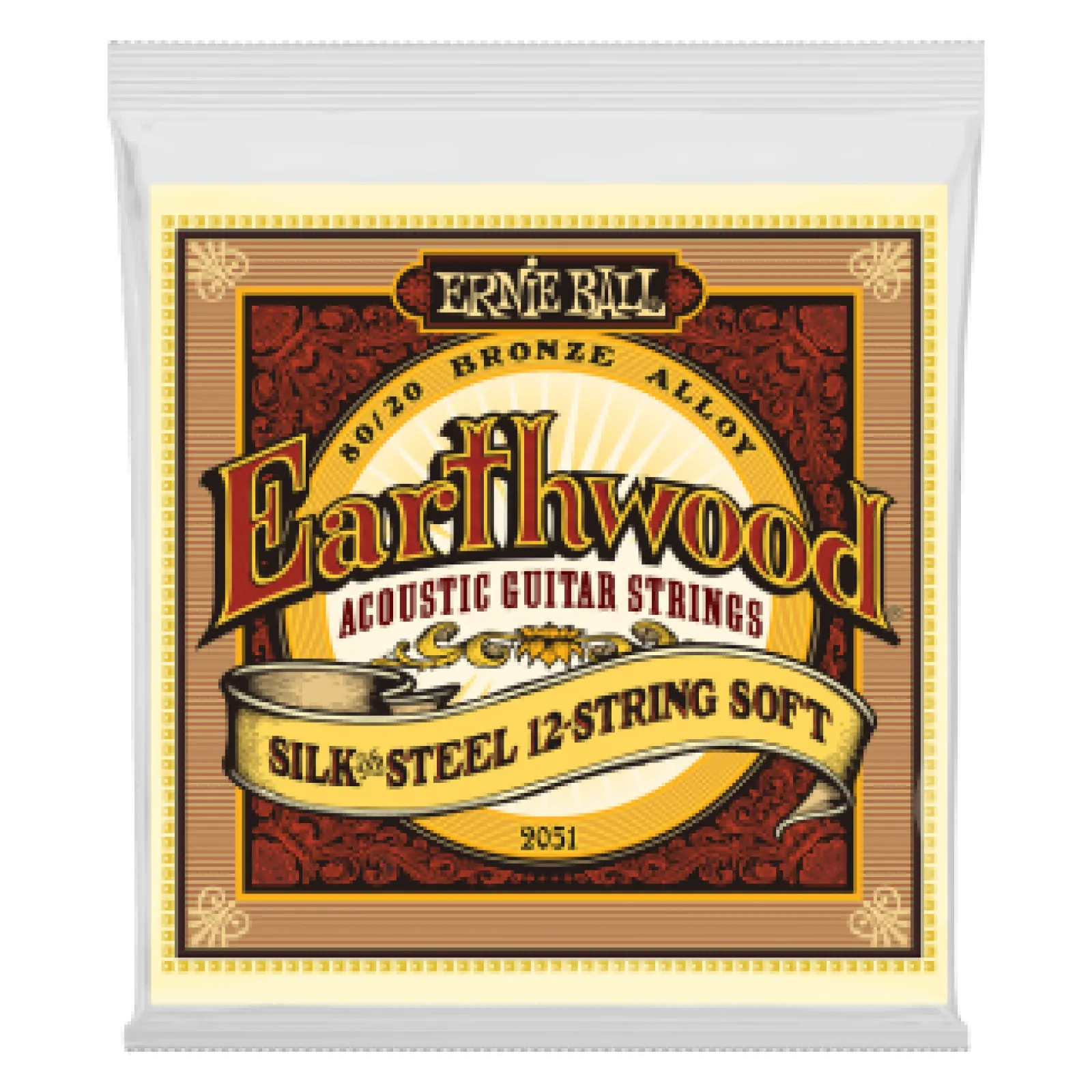 Ernie Ball Earthwood Bronze Silk&Steel 12 String Soft 9-46