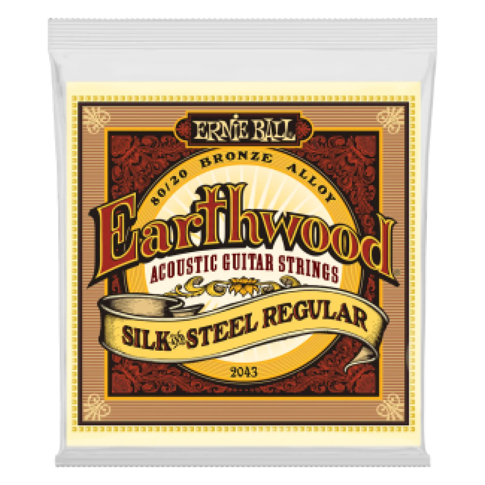 Ernie Ball Earthwood Bronze Silk&Steel Regular 13-56