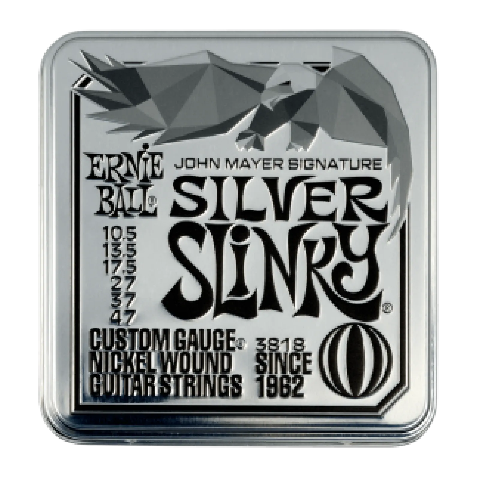 Ernie Ball John Mayer Silver Slinky Limited 3 Sets 10.5-47