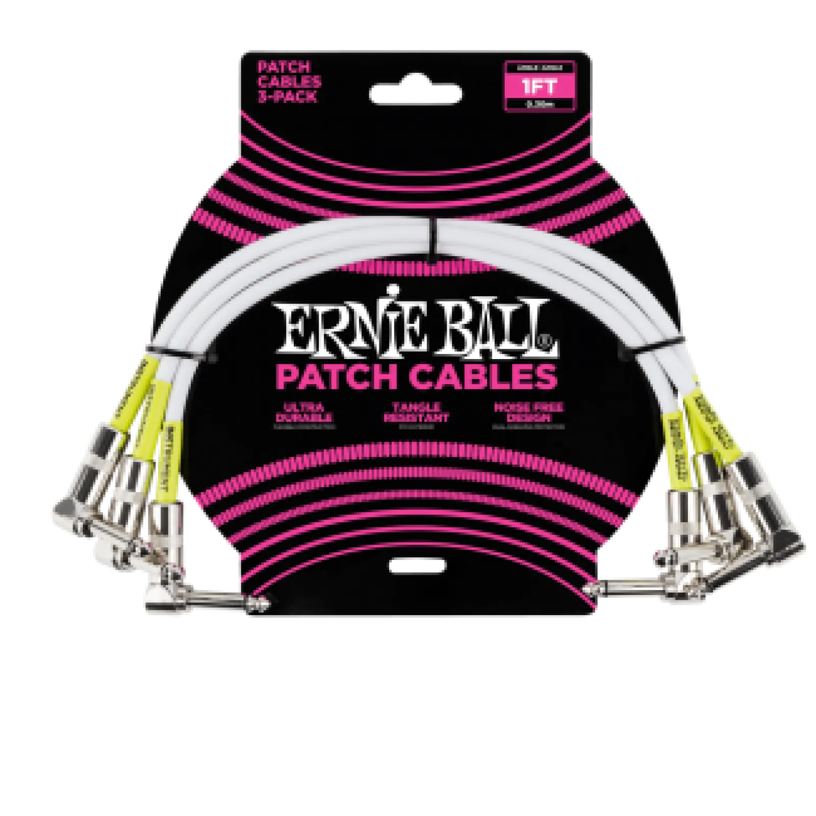 Ernie Ball Ernie Ball Patch Cable 30cm White