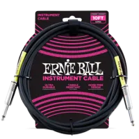 Ernie Ball PVC Hangszerkábel 3m Egyenes