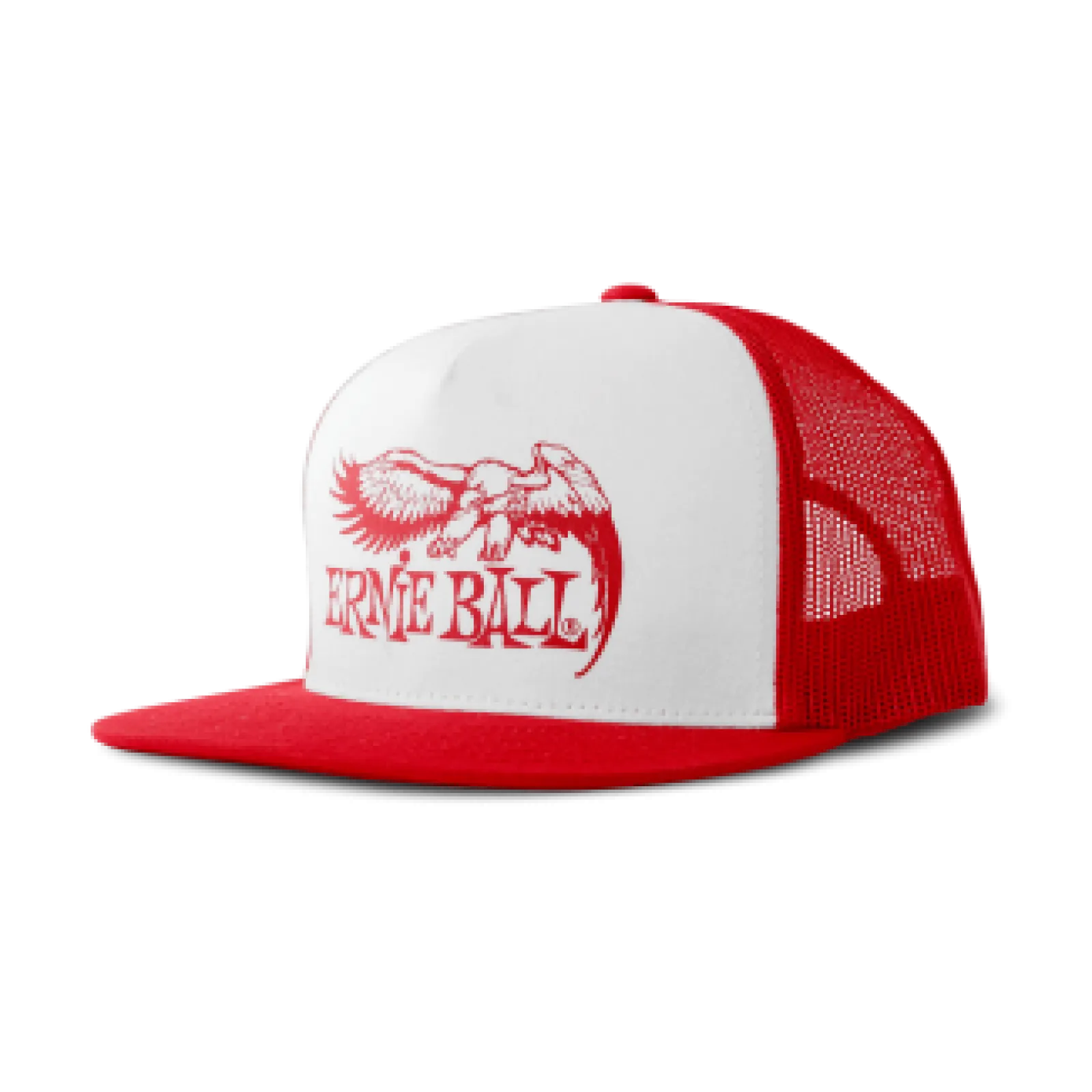 Ernie Ball Mesh Cap Red White
