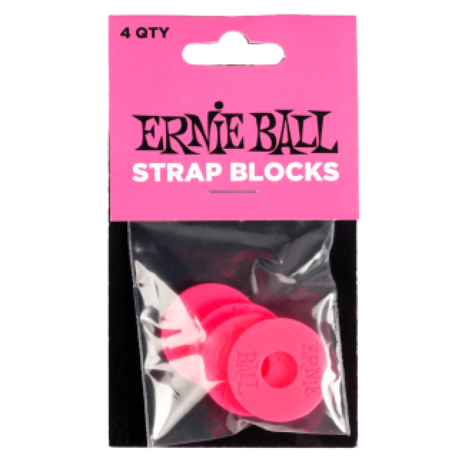 Ernie Ball Strap Blocks Pink
