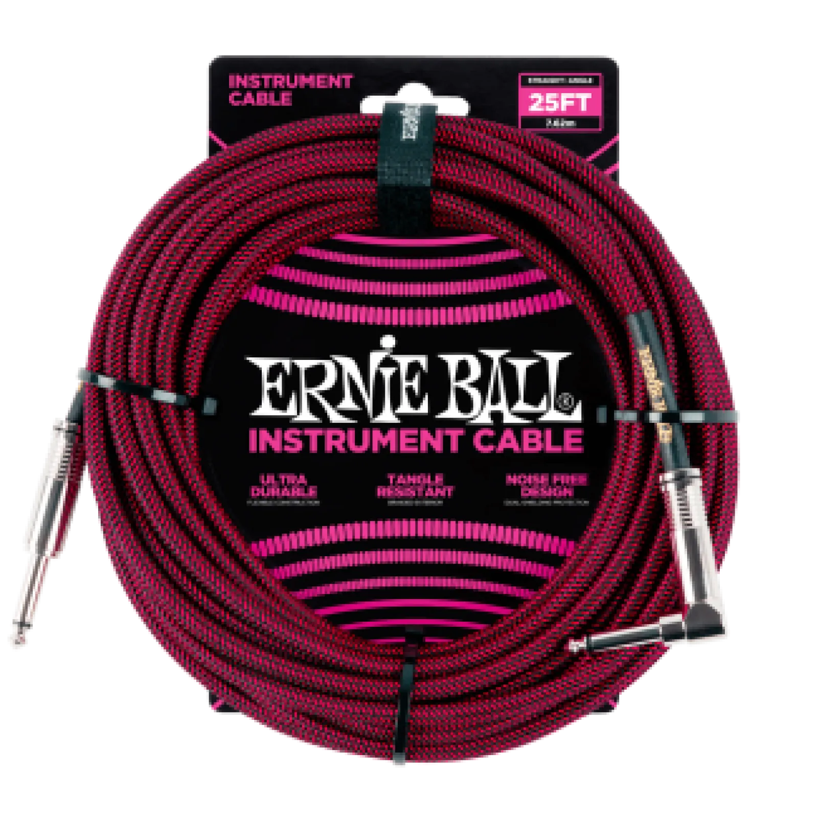 Ernie Ball Szövetkábel Vörös