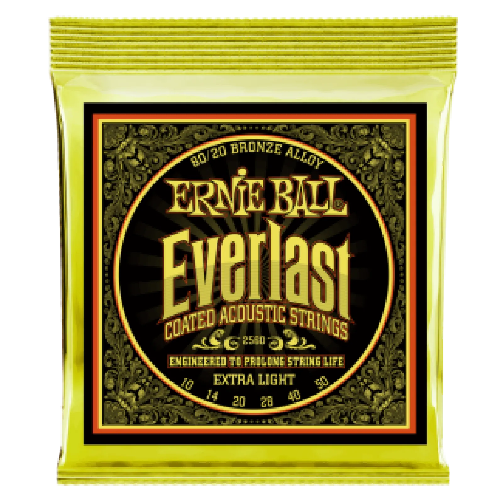 Ernie Ball Everlast Coated Bronze Extra Light 10-50