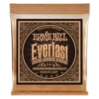 Ernie Ball Everlast Coated P. Bronze Medium Light 12-54