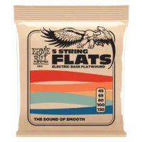 Ernie Ball FlatWound Bass 5-string 45-130
