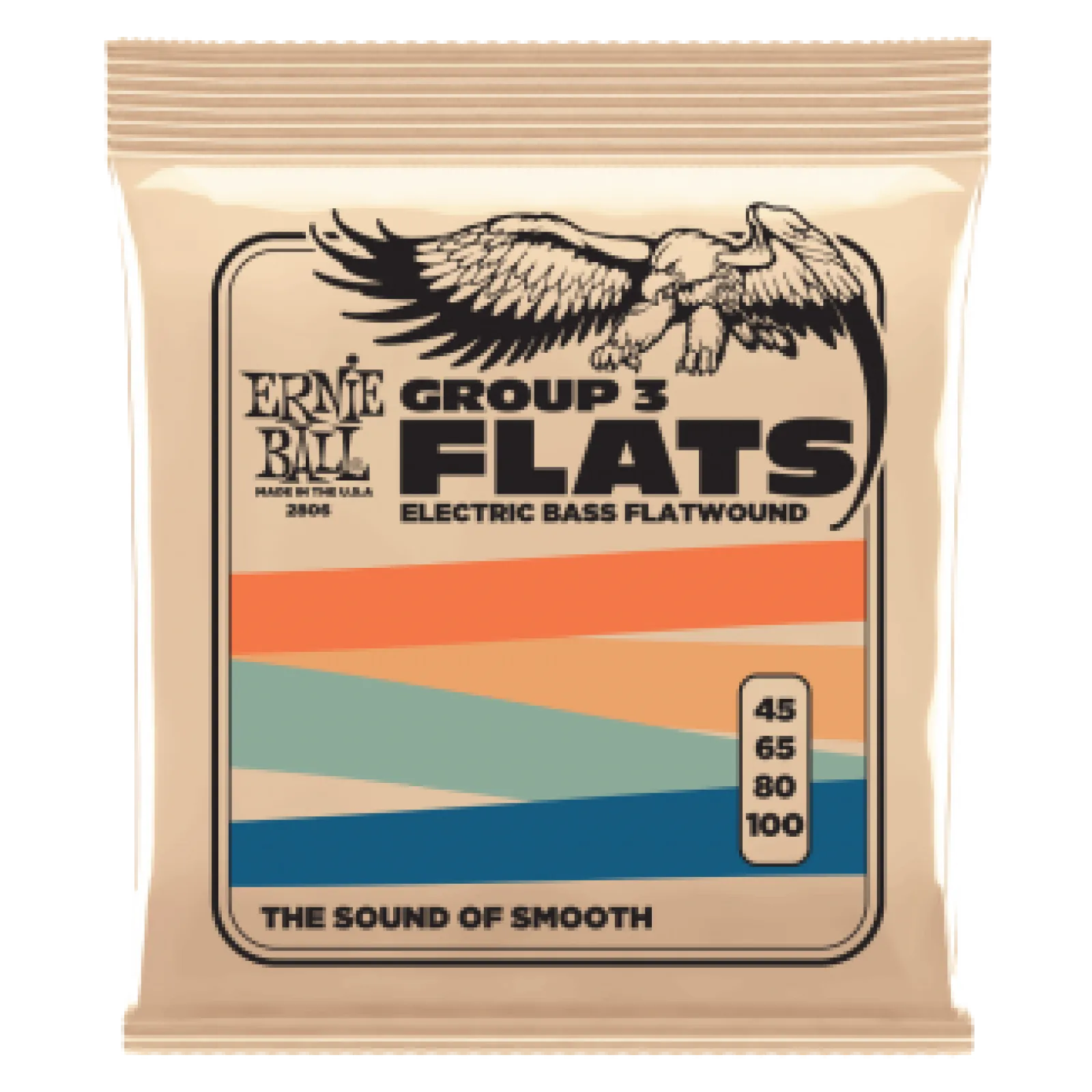 Ernie Ball FlatWound Bass Group 3 45-100