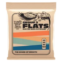 Ernie Ball FlatWound Bass Group 3 45-100