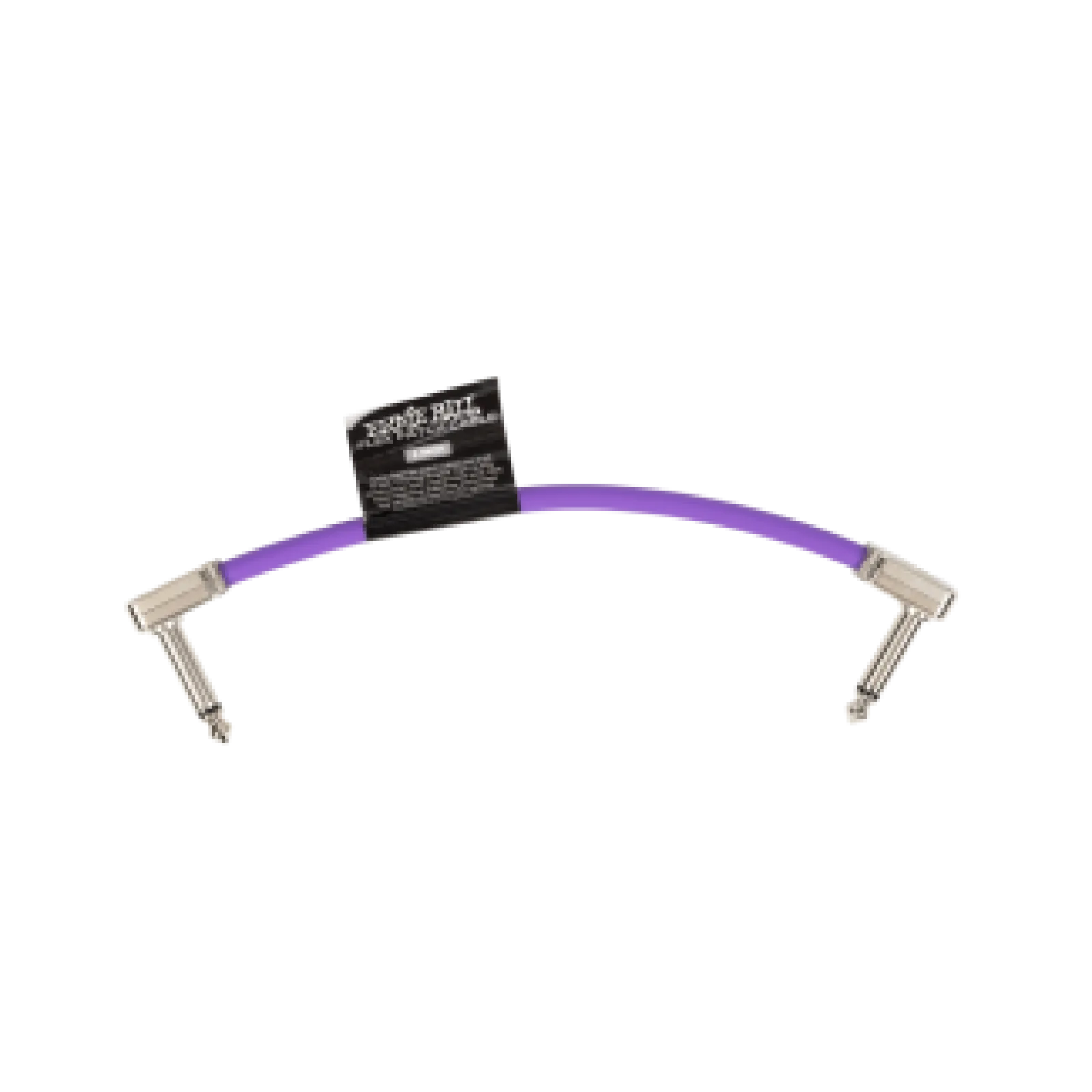 Ernie Ball Flex Patch Cable 15cm Purple