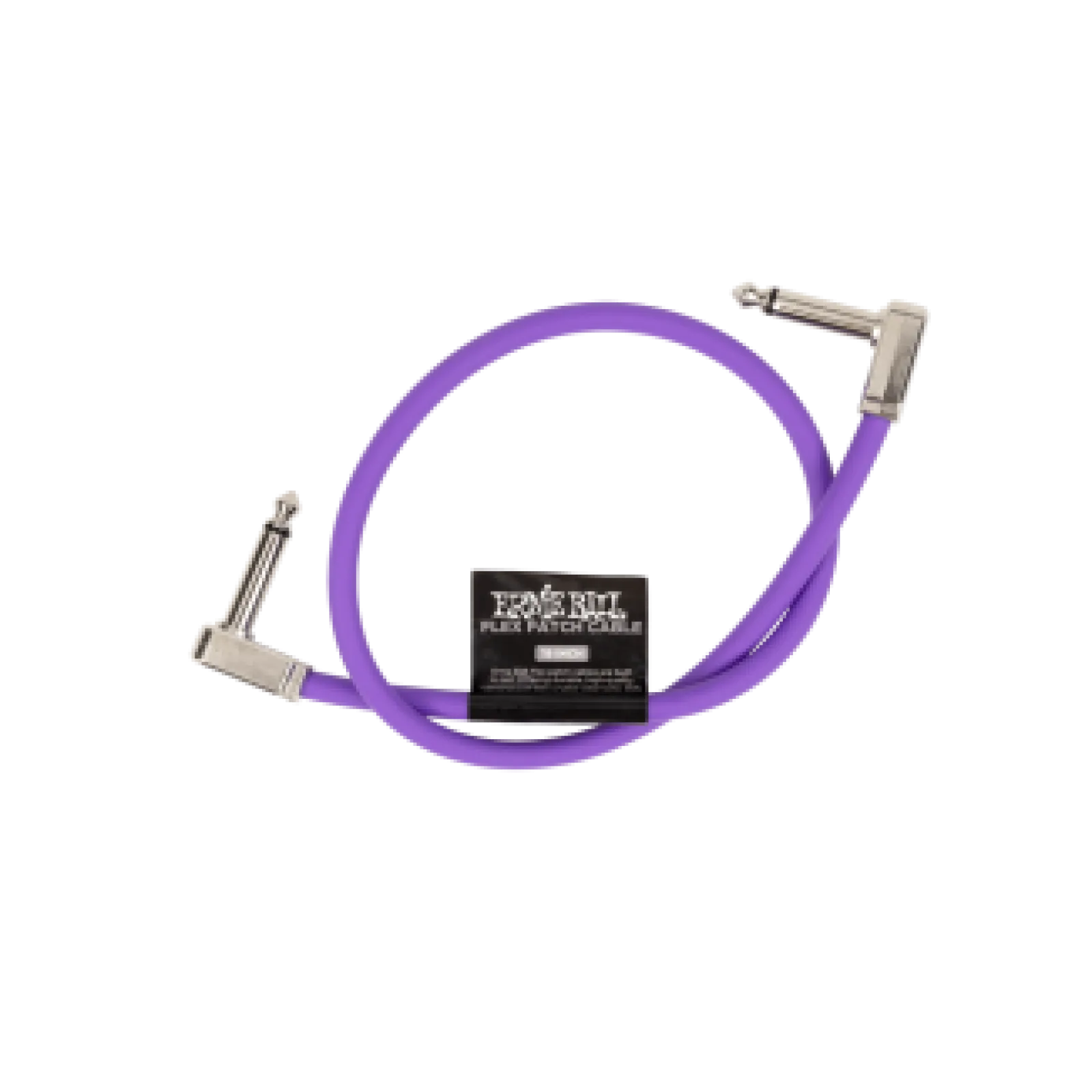 Ernie Ball Flex Patch Cable 45cm Purple